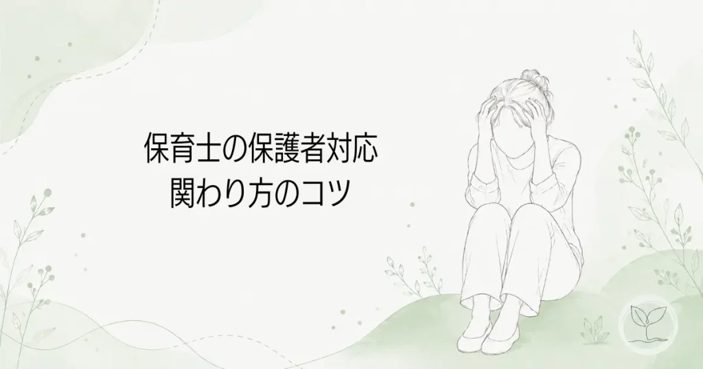 保護者対応がしんどい。関わり方のコツや対処法を解説の記事のアイキャッチ画像